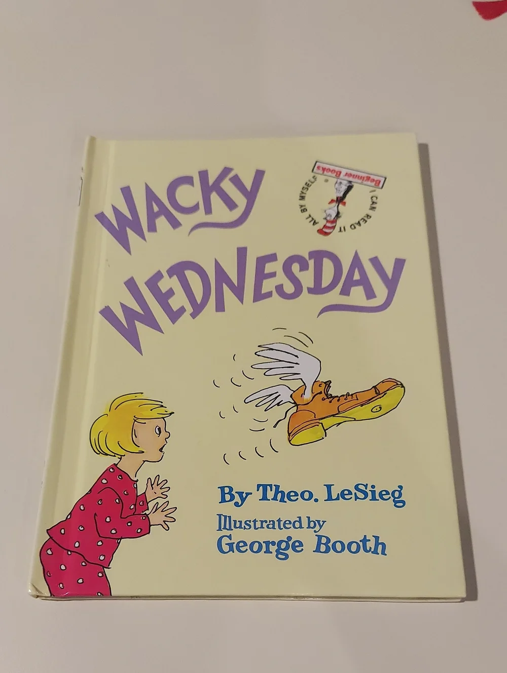 Wacky Wednesday By Theo. LeSieg - Hardcover Book - First Edition